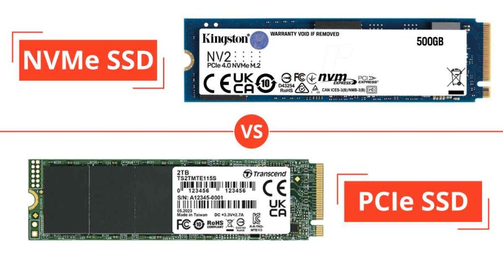 NVMe SSD vs. PCIe SSD