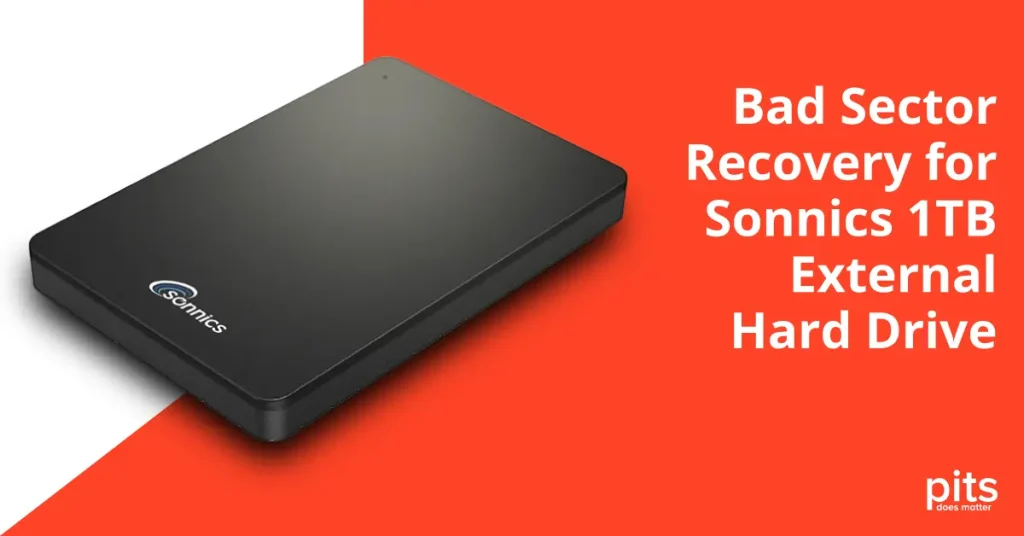 Bad Sector Recovery for Sonnics 1TB External Hard Drive